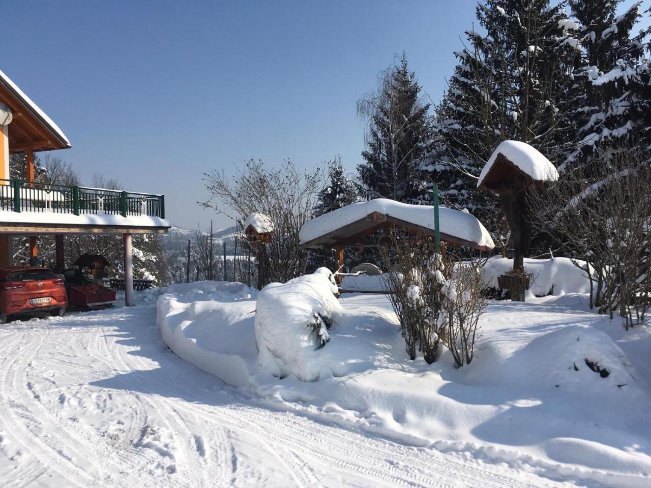 Gästehaus Schmid Sankt Johann im Saggautal Exterior foto